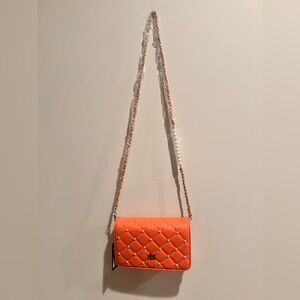 Badgley  Mischka coral  Crossbody Bag